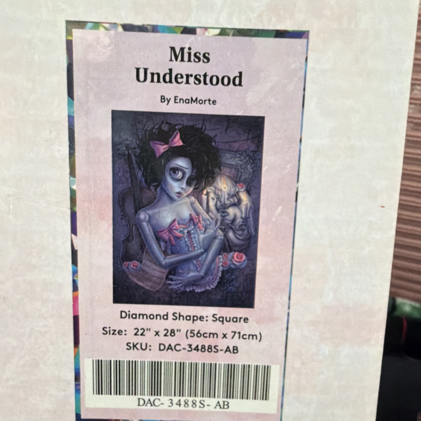 Miss Understood - New - Diamond Art Club - DISCONTINUED PRODUCT!