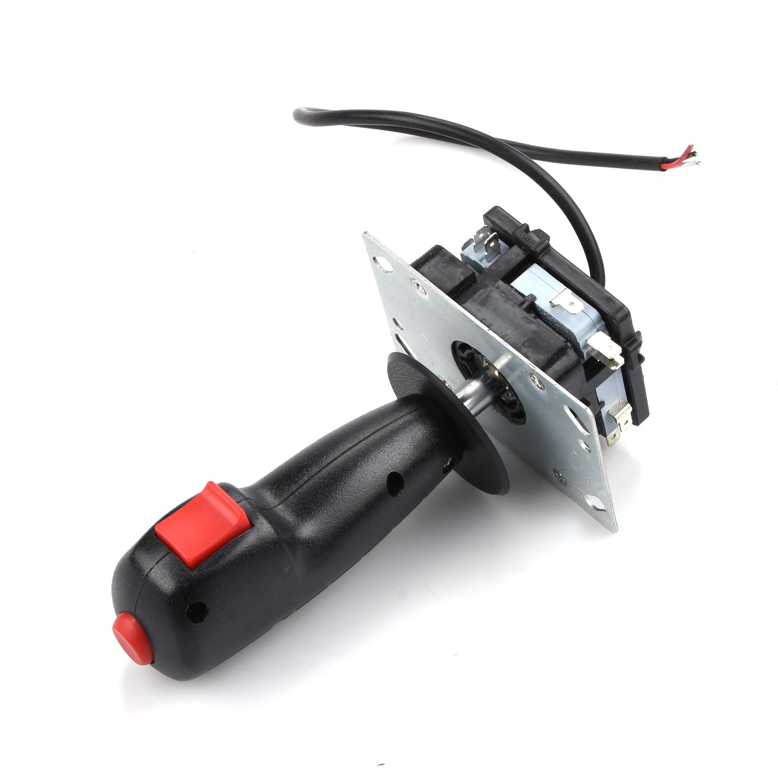 Arcade Game Cabinet Flight Joystick Trigger w/ 4 2-Pin Microswitch NO Vibration