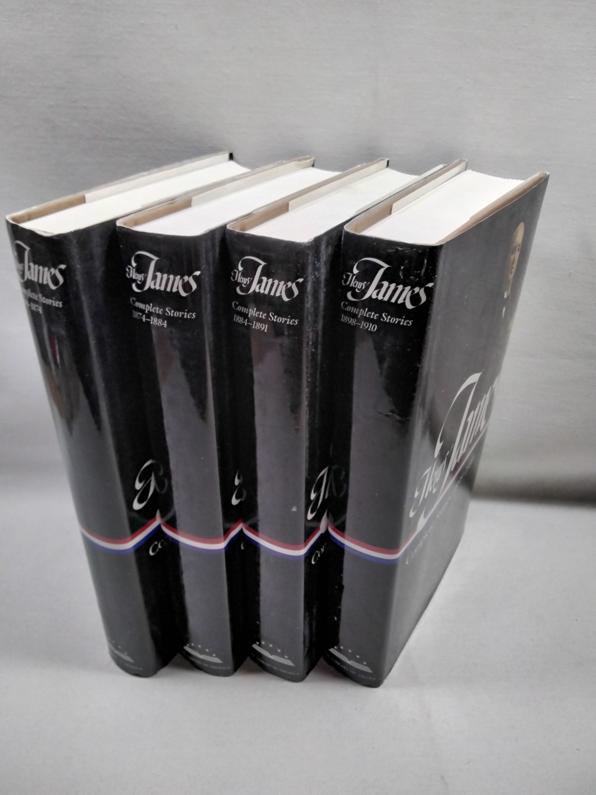 Henry James Set Of 4 Complete Stories Library Of America Hardcovers