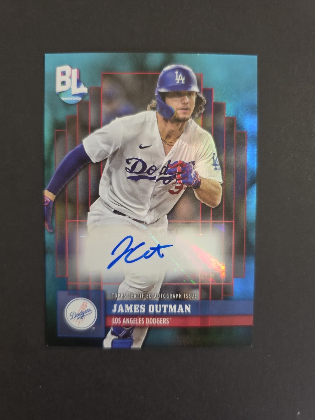 2024 Topps Big League - Big League Autographs James Outman #BLA-JO (AU)