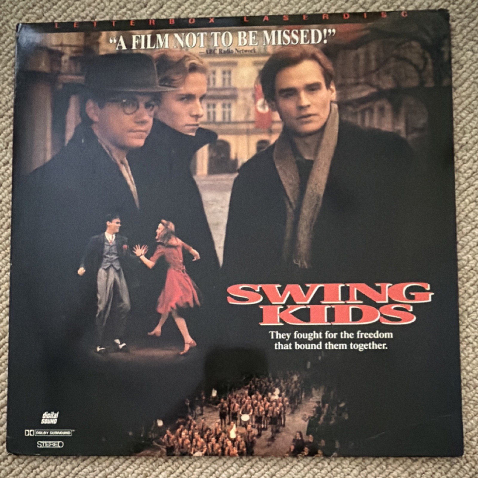 Swing Kids LaserDisc Letterbox Extended Play Christian Bale 1993 PG-13