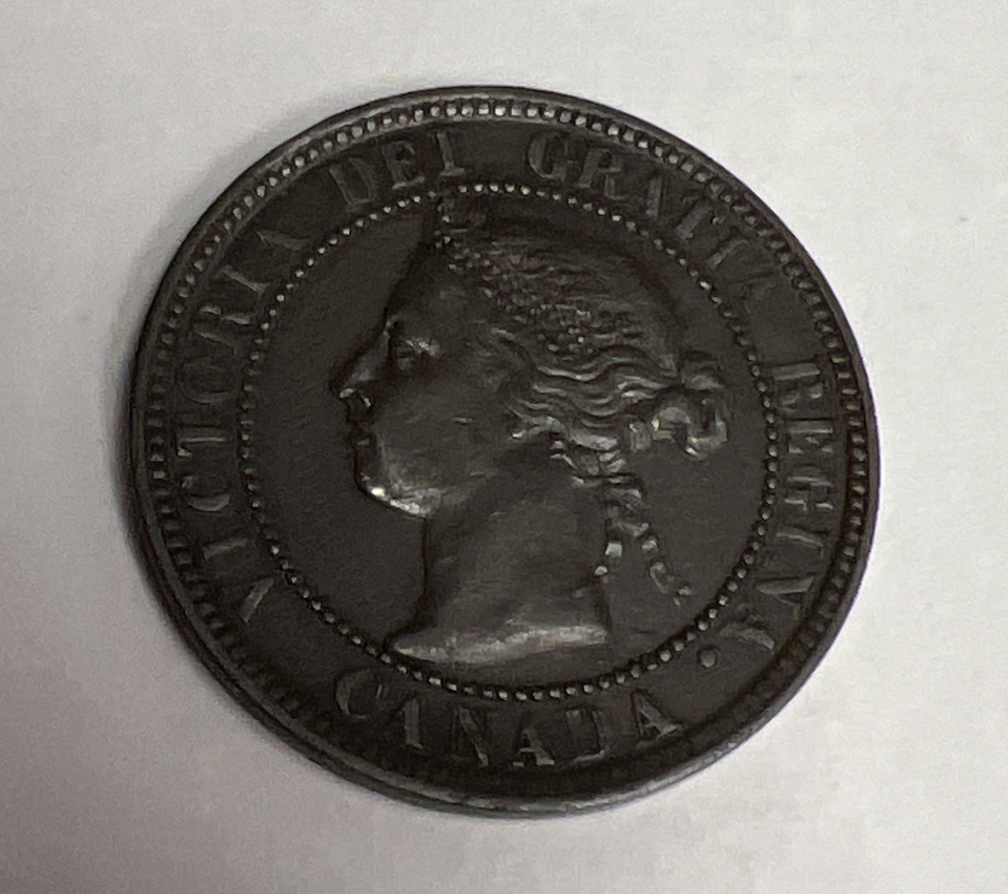 1899 Canada One Cent Foreign Coin