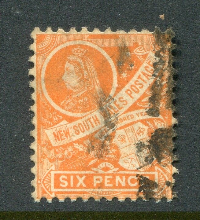 New South Wales #106 Victoria 6 P. [Used] 