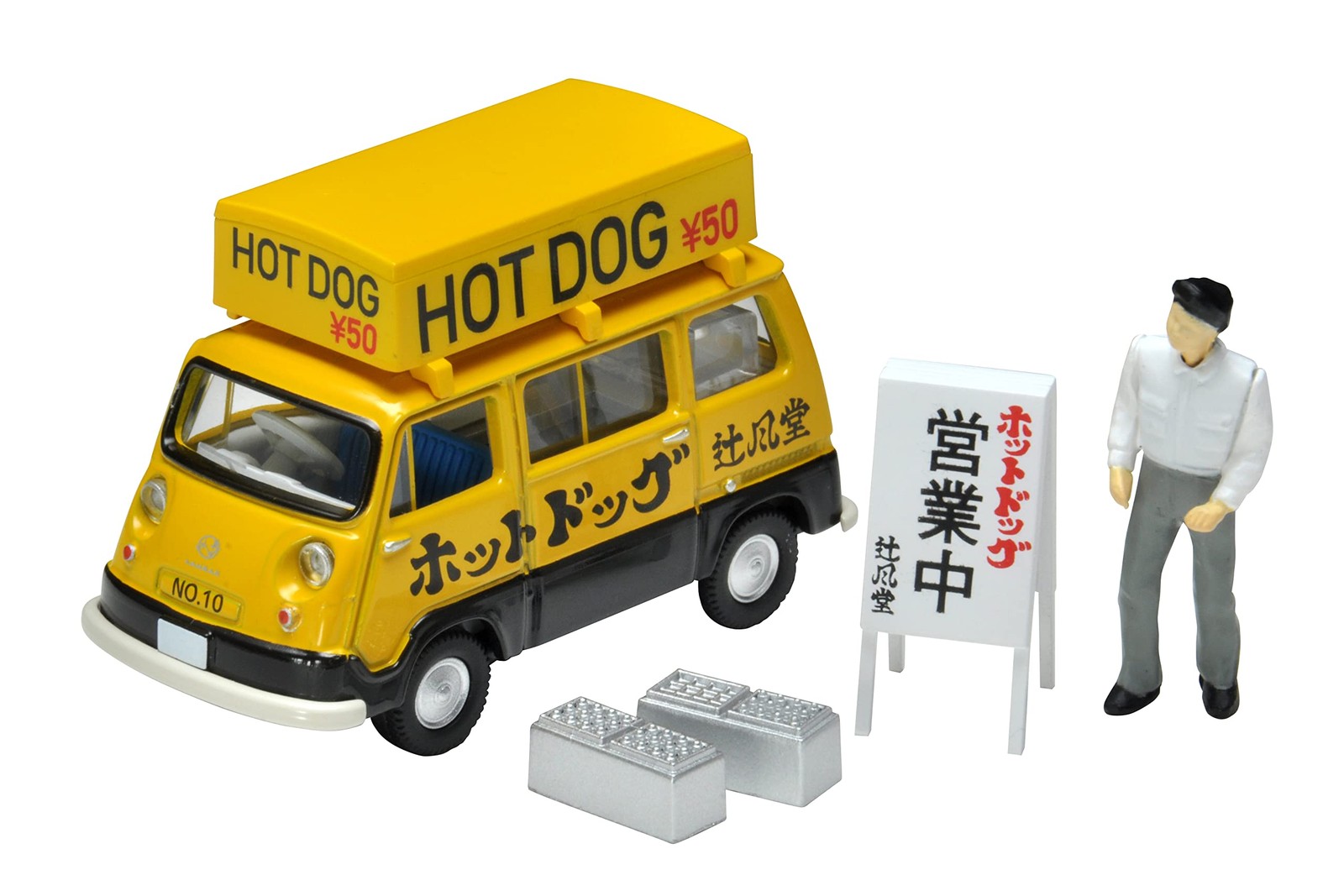 TomicaLimited Vintage LV-201a Subaru Sambar LightVan HotDog Shop ModelCar 321446