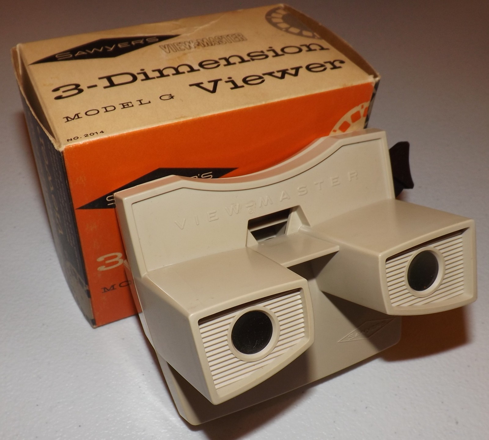 Sawyer's View-Master Model G No 2041 Stereo Viewer 1960s Original Box