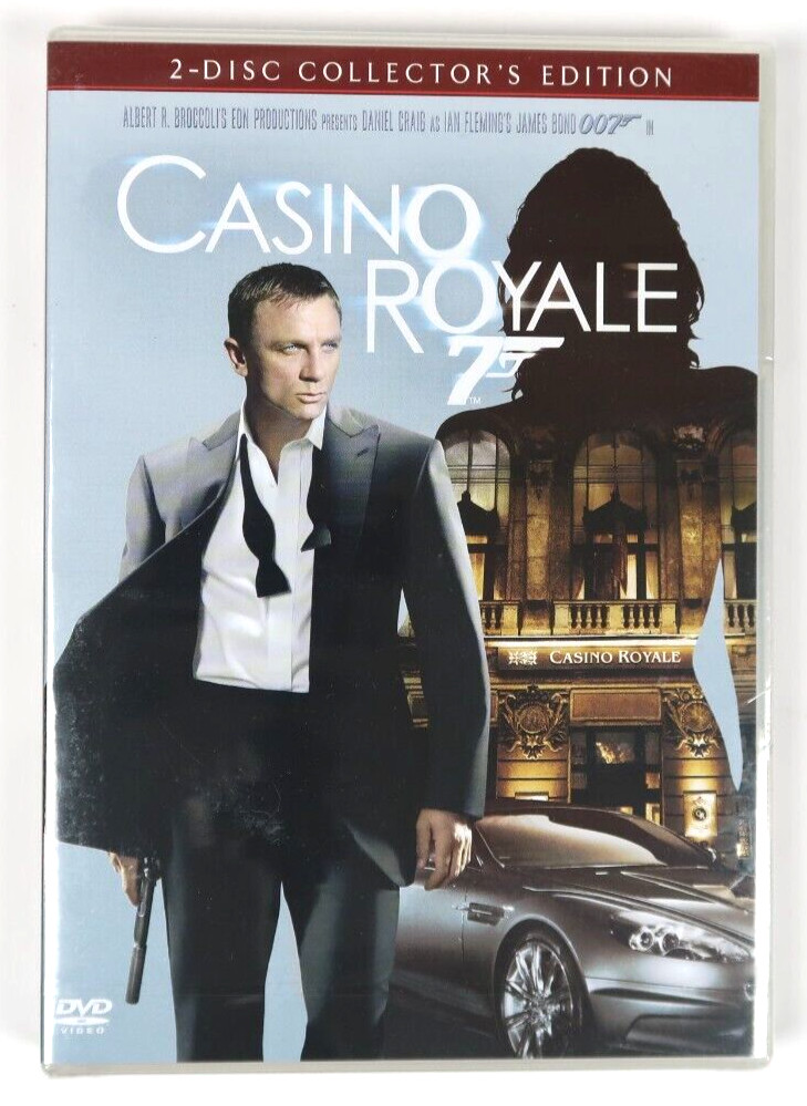 Casino Royale James Bond 007 (DVD, 2-Disc Widescreen Edition) Brand New Sealed