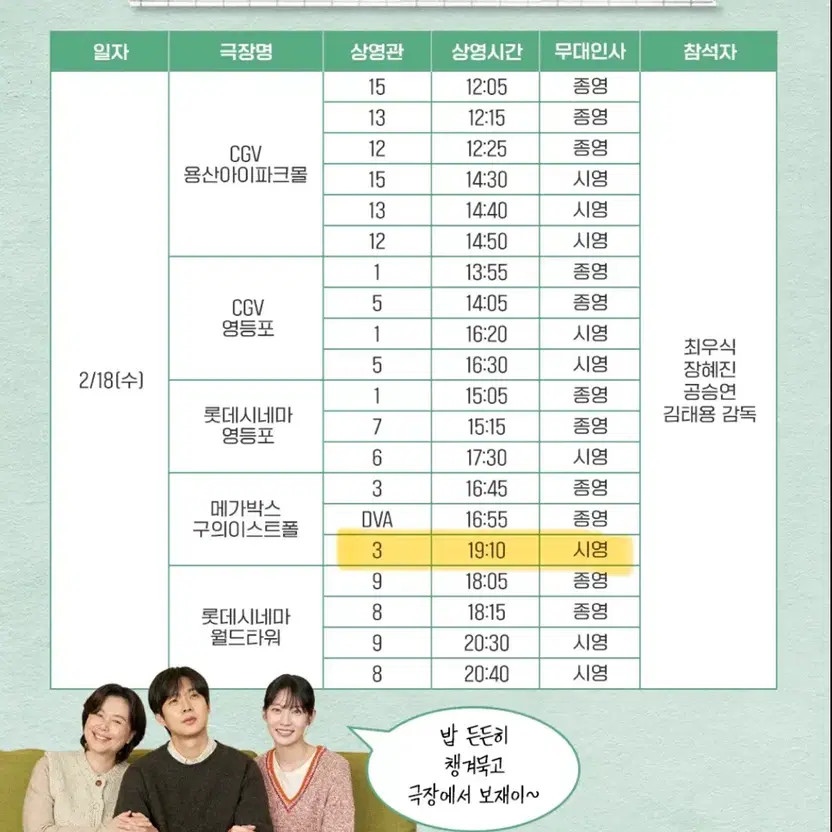 No.1 Stage Entrance Ticket for Wednesday 19:10 - Transferable, Seat E Row