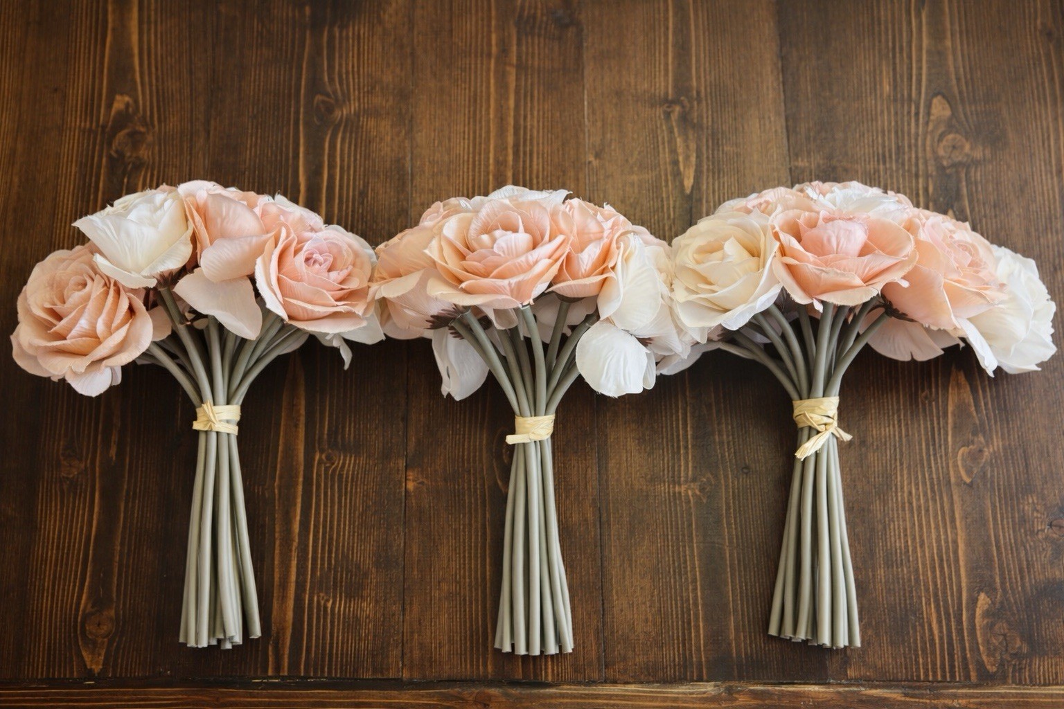 Ashland Bouquet Artificial Flowers Pink and White Bouquet Bundle MPN 655959