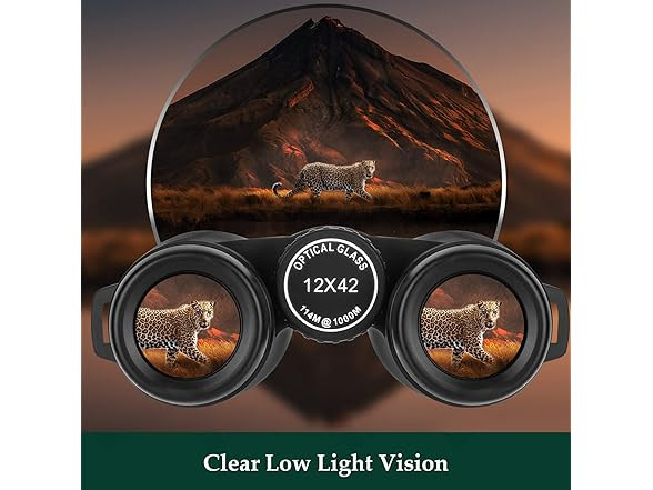 Adorrgon 12x42 HD Binoculars WITH PHONE ADAPTER