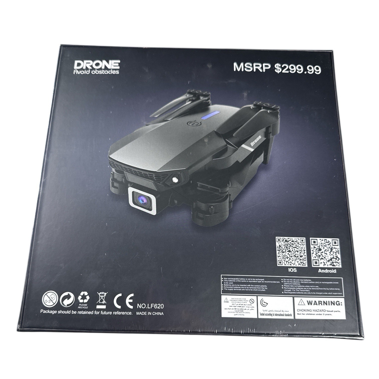 NEW SEALED Yomi Avoid Obstacles Drone with 4k Camera MSRP $299.99