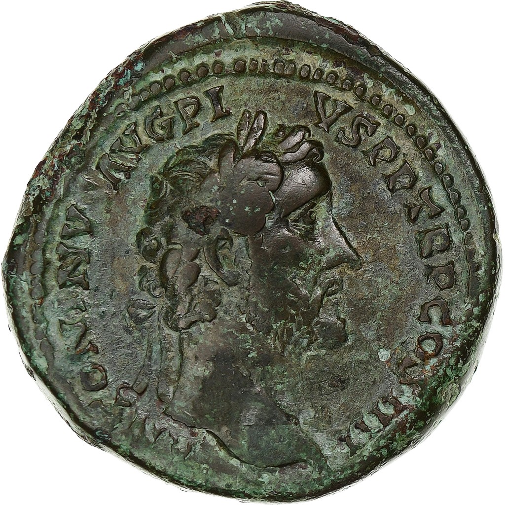 [#1272103] Antoninus Pius, Sestertius, 145-161, Rome, Bronze, EF, RIC:784