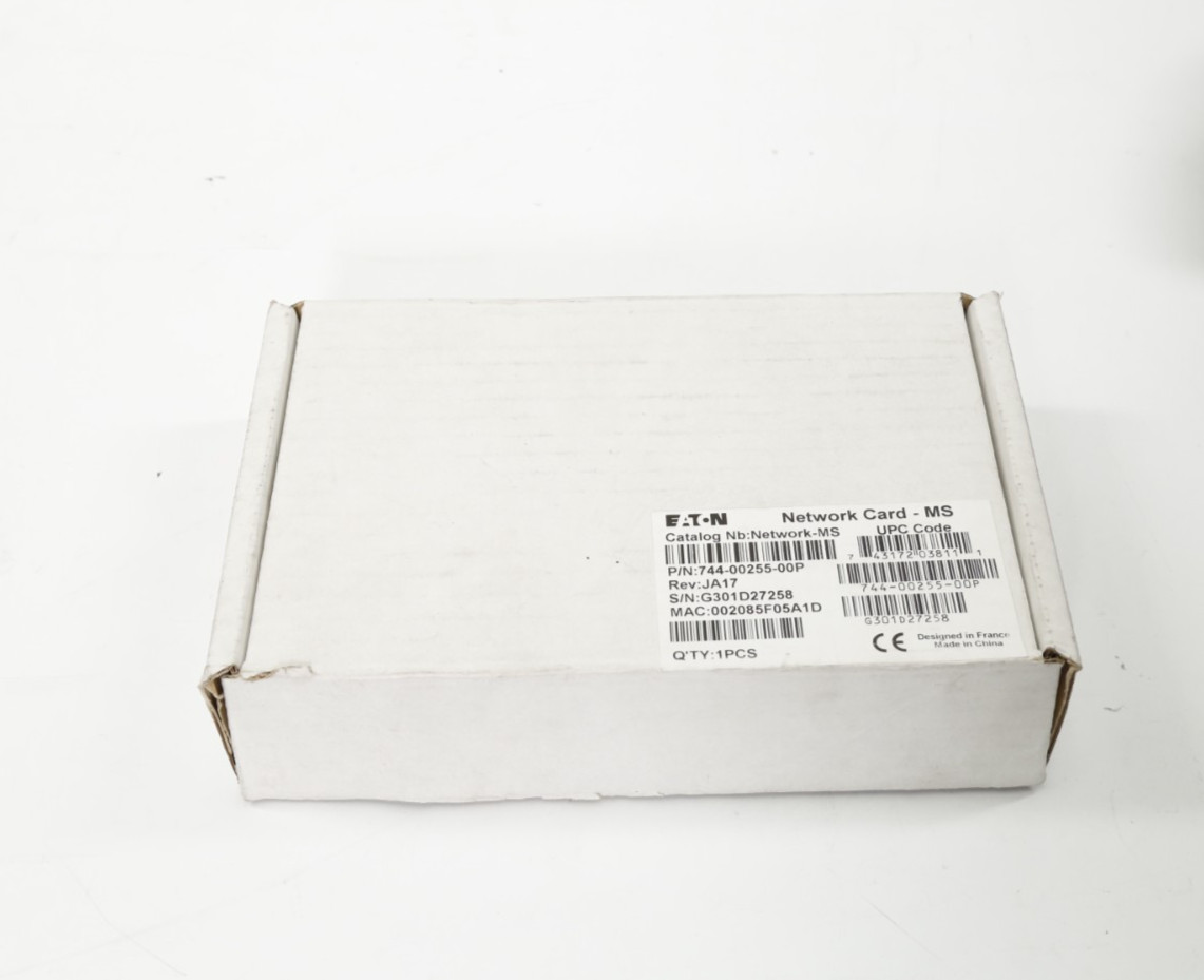 Eaton Network Card-MS Network Management Card 744-00255-00P - New Open Box