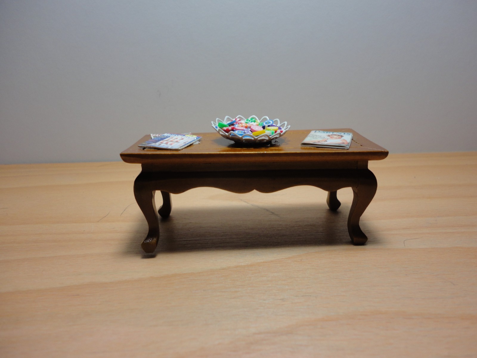 miniature Queen Ann coffee table