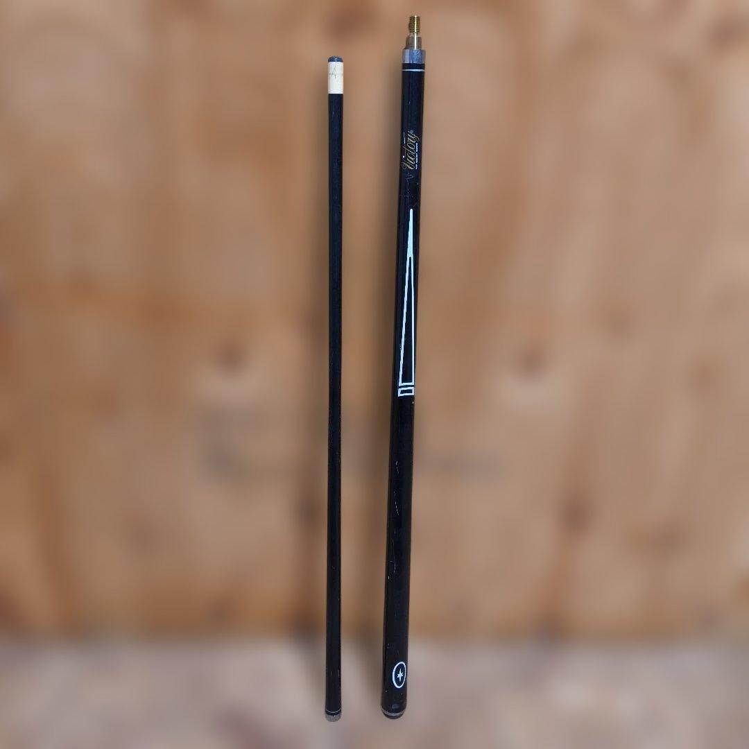 Victory Billiard Cue 58in, used, some scratches, disassembled for shipping rr2