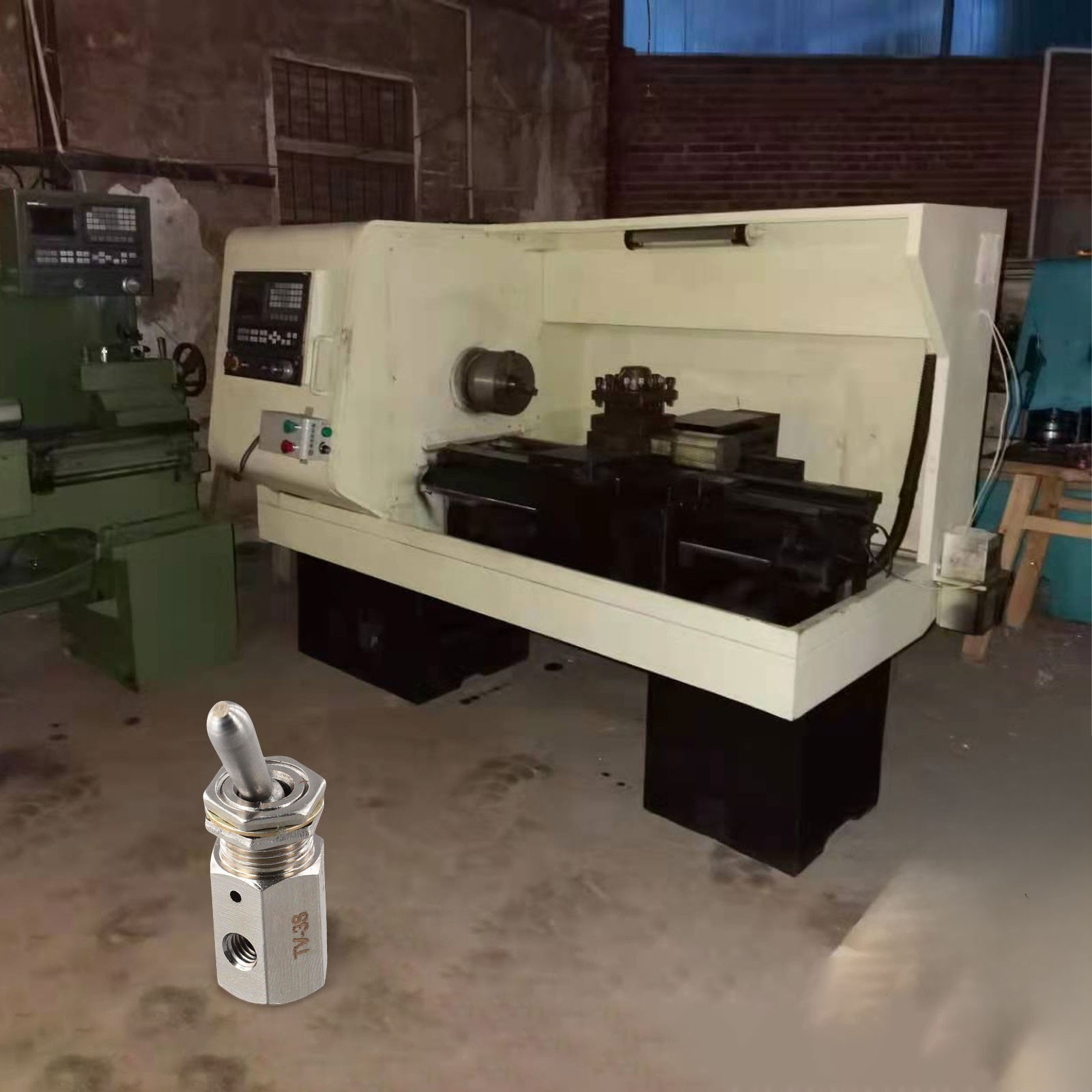 Manual Lever Operated 2 Position 3 Way Valve TV3S for Pneumatic Applications