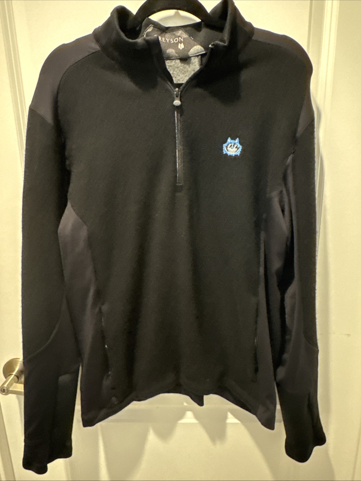 Greyson x Bettinardi Wolfcat 1/4 Zip Sweater Large