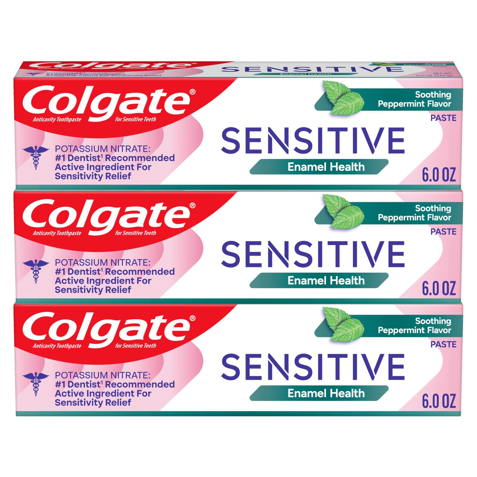 Colgate Sensitive Enamel Health 18 Ounce (Pack of 1), Prevent and Repair 