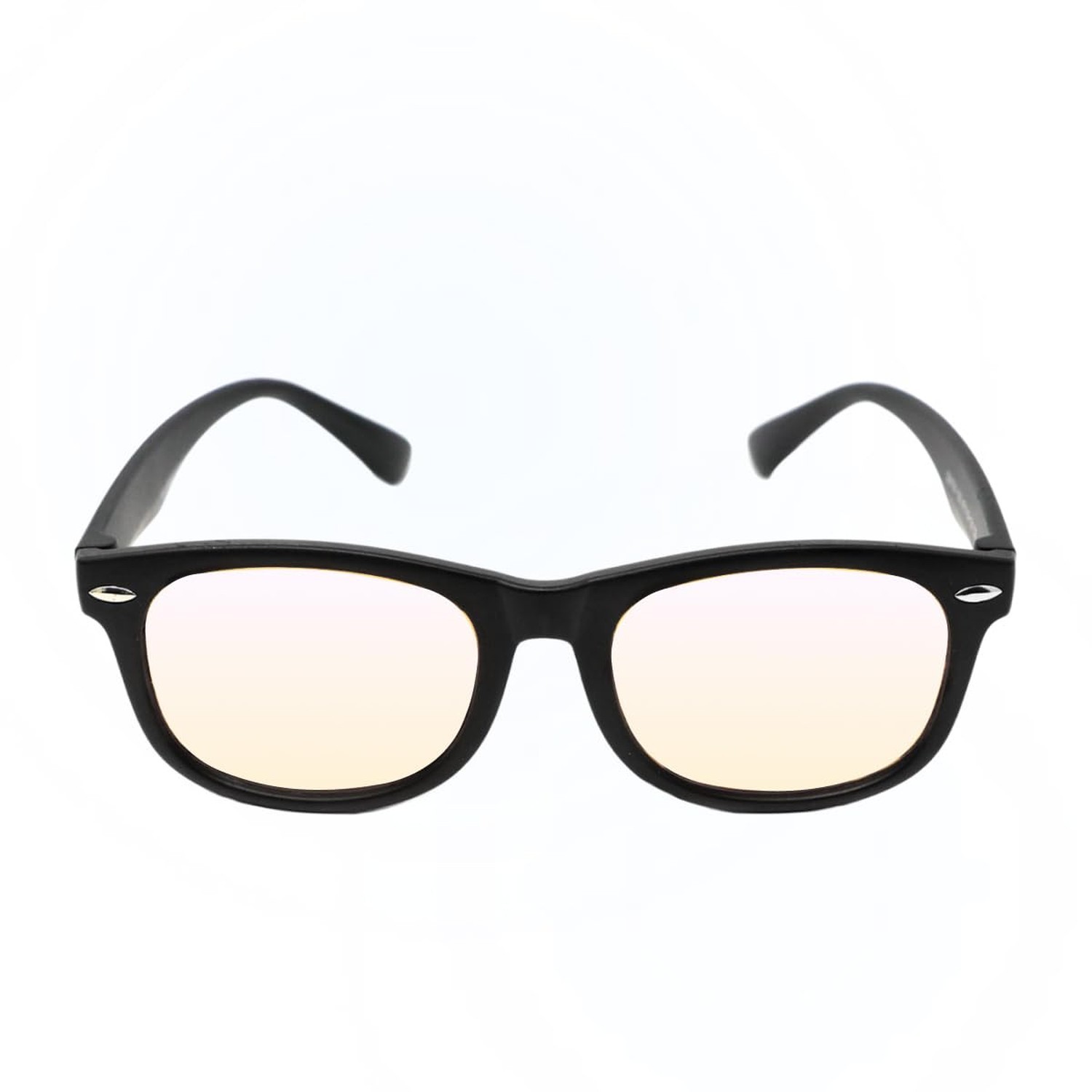 DefenderShield Blue Light Glasses for Kids – Amber Lenses (50%) & Orange L