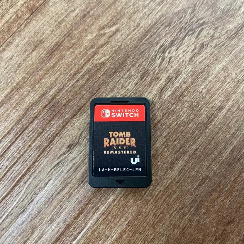 Nintendo Switch Tomb Raider Remastered Card