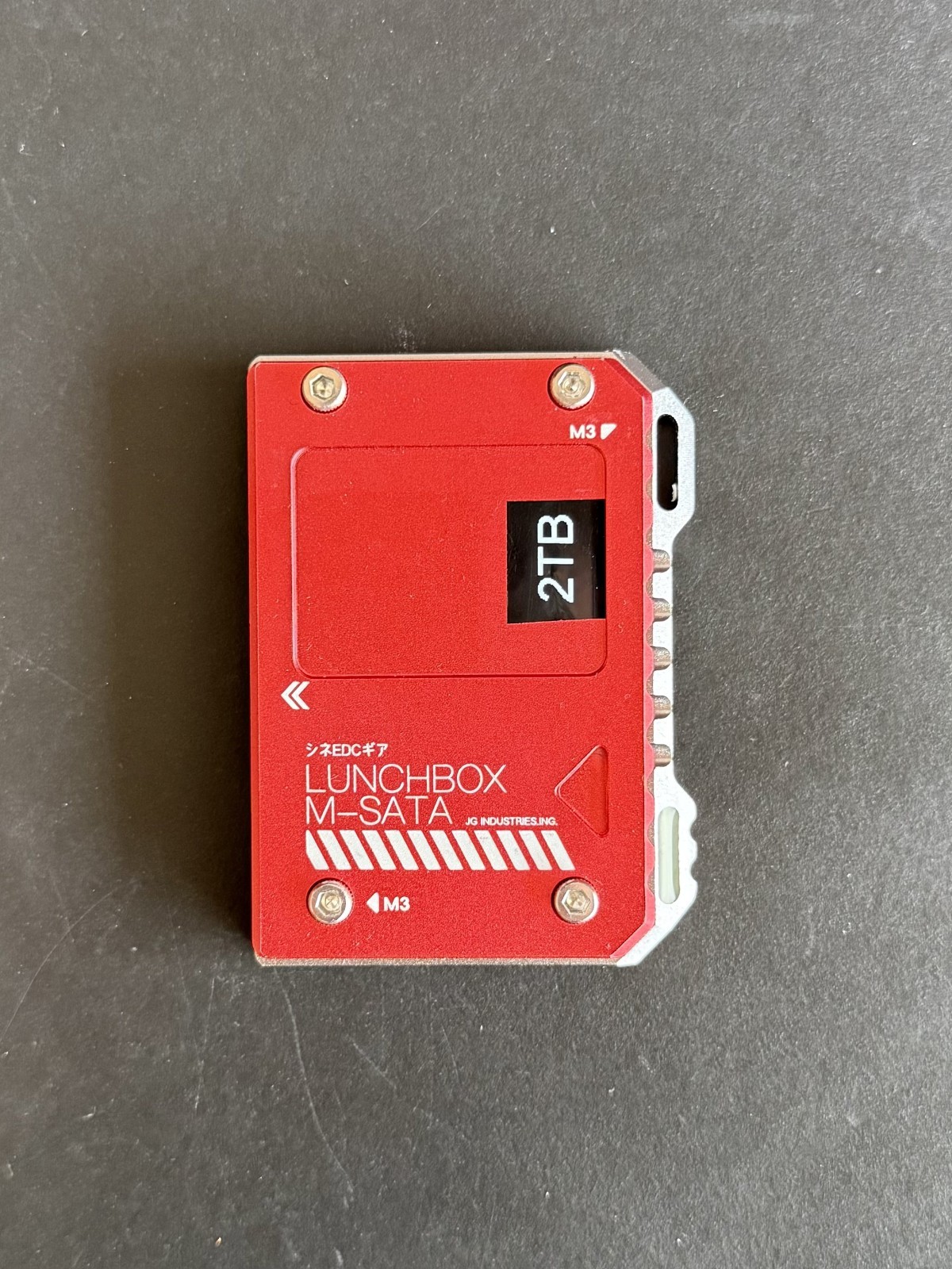 Atomos Ninja - Red Andycine Lunchbox With Samsung 870 EVO 2TB SSD Pre-Installed