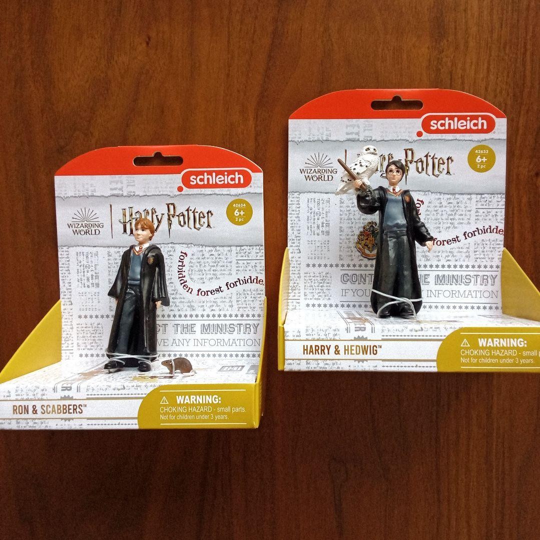 Schleich Harry Potter Figure Set: Harry Ron Hedwig