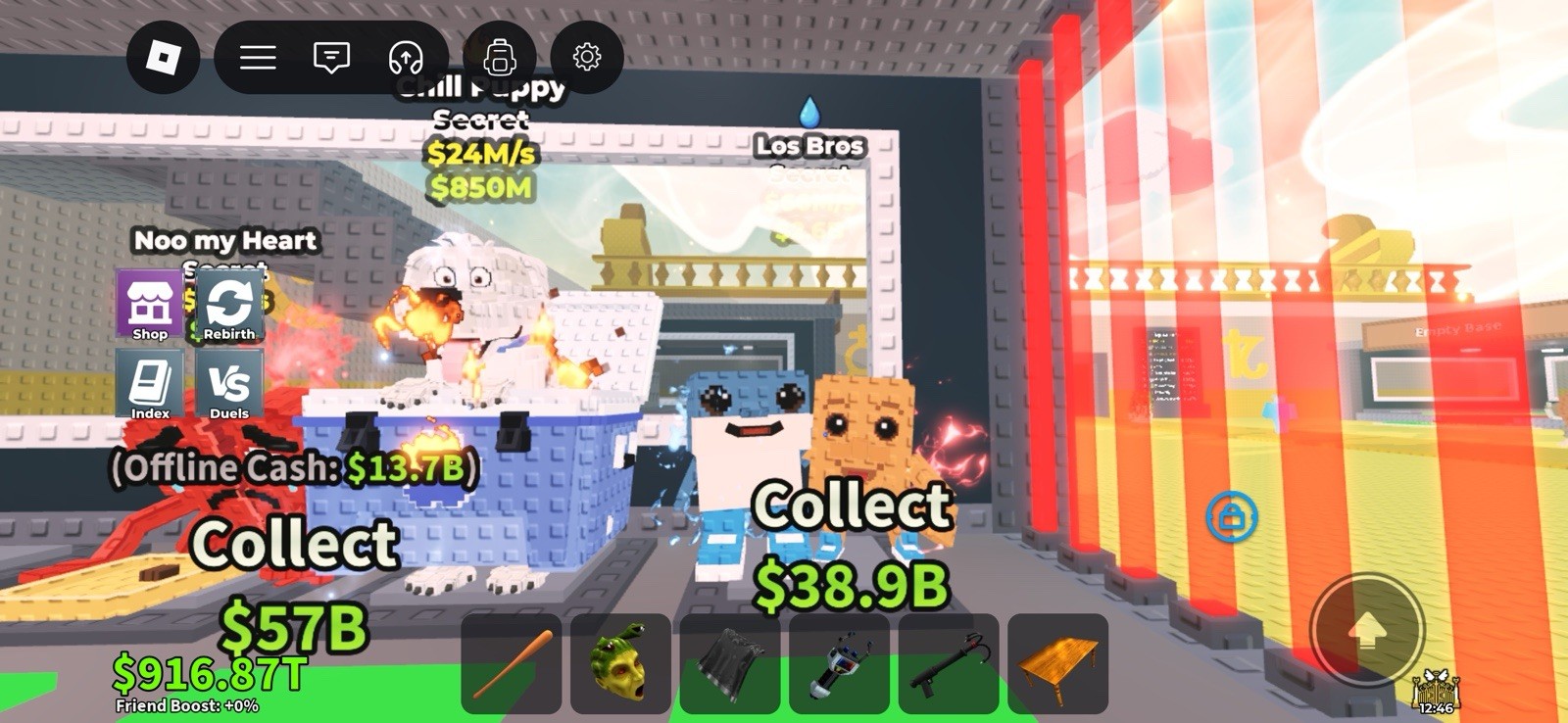 Steal a brainrot los bros 60m