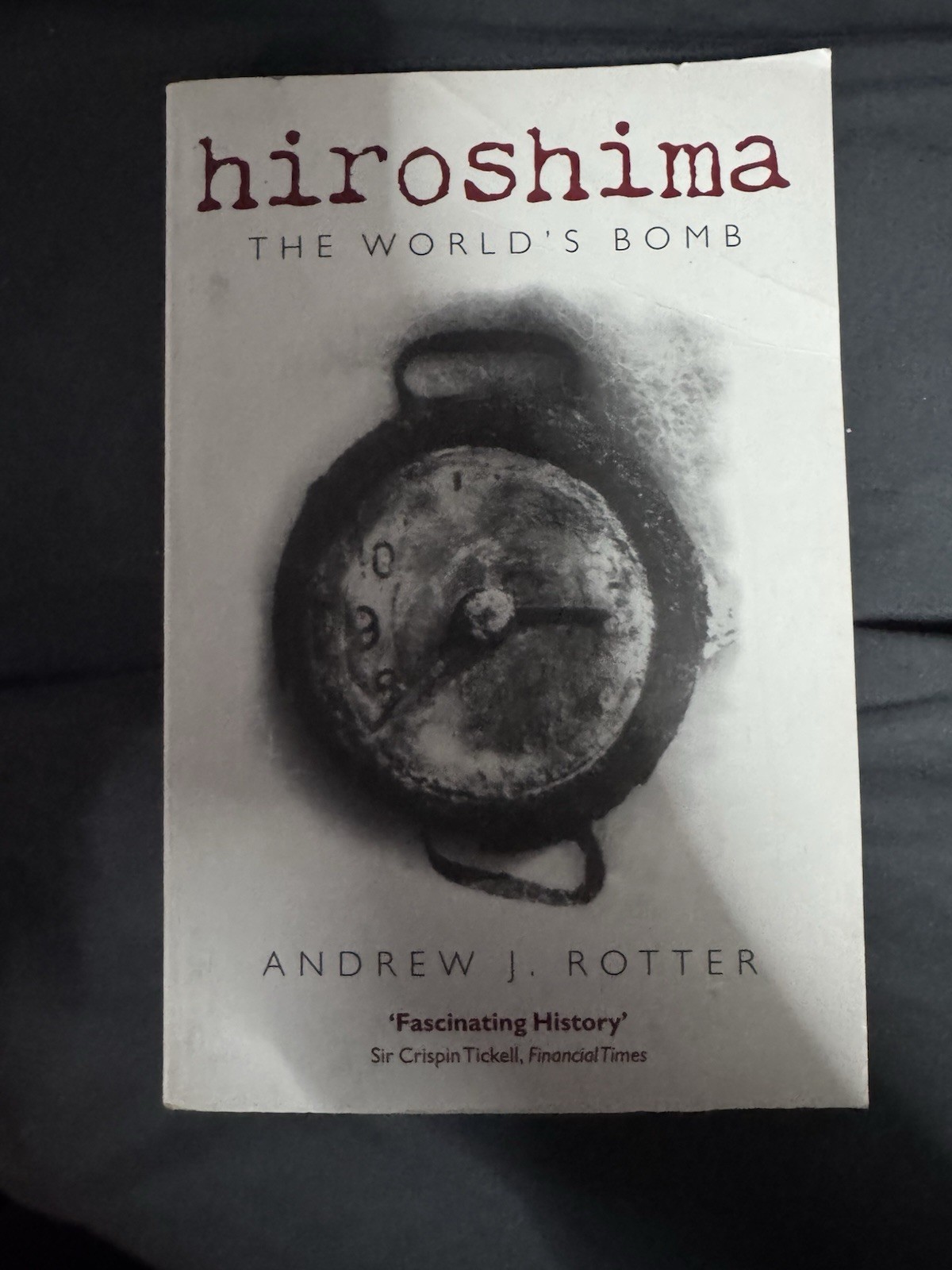 Hiroshima: The World's Bomb by Andrew J. Rotter (2009, Trade Paperback)
