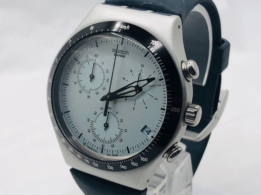 Swatch Irony Chronograph Wristwatch Working Item