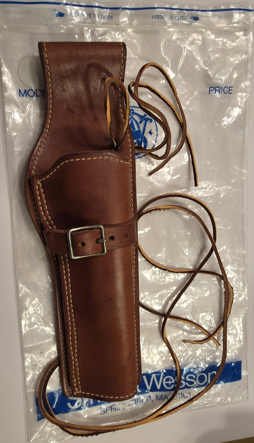 Vintage S&W Western Style Holster model #48-06 for Ruger 6in. single six .22 RF?