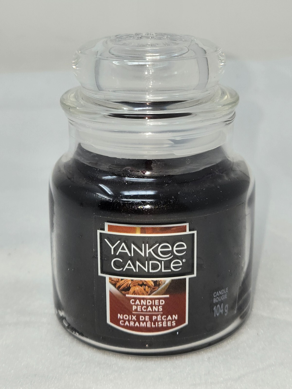 YANKEE CANDLE BOUGIE CANDIED PECANS 3.7 OZ SMALL JAR