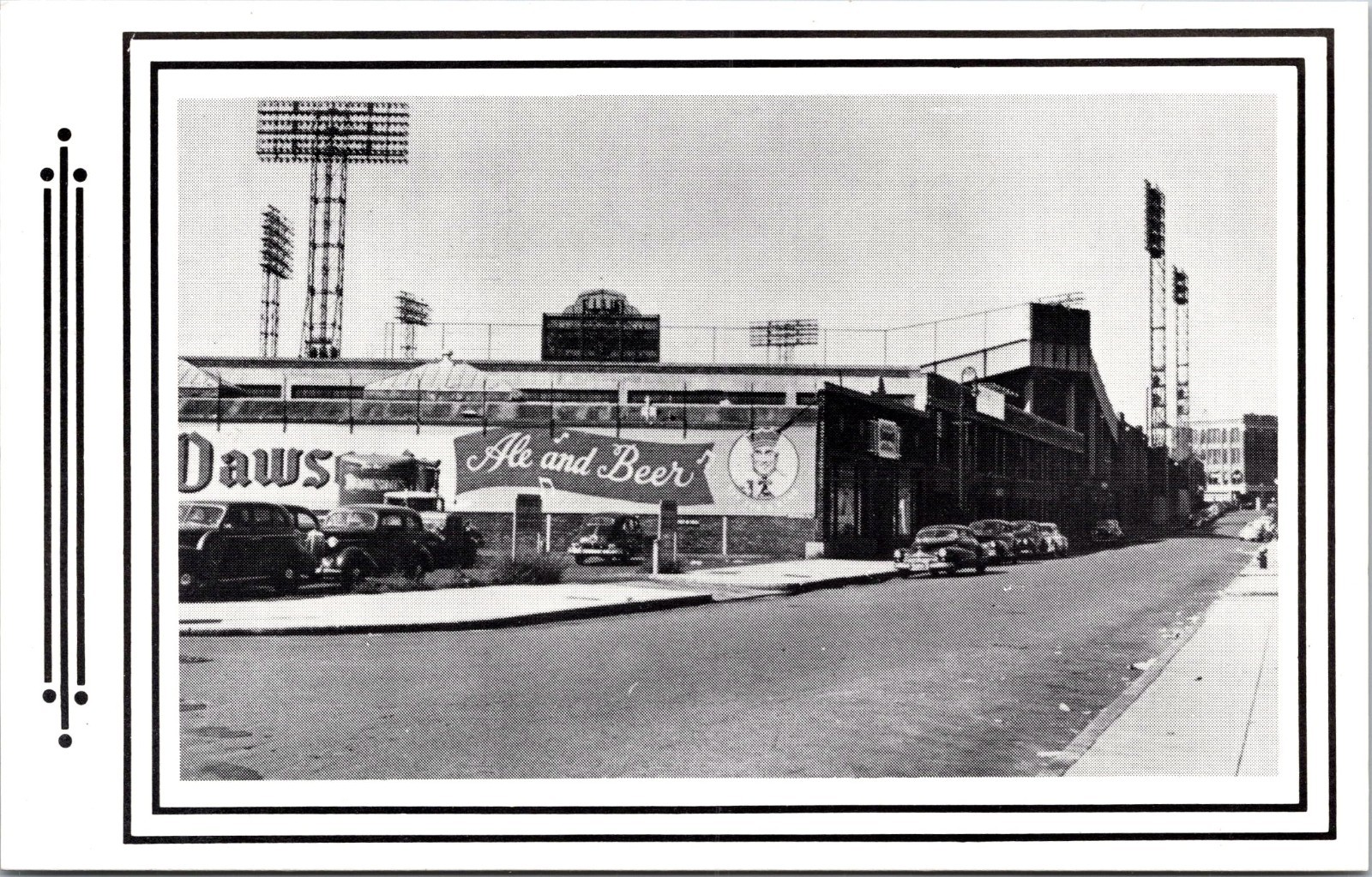 Boston Fenway Park Baseball Stadium Ray Mederios Postcard
