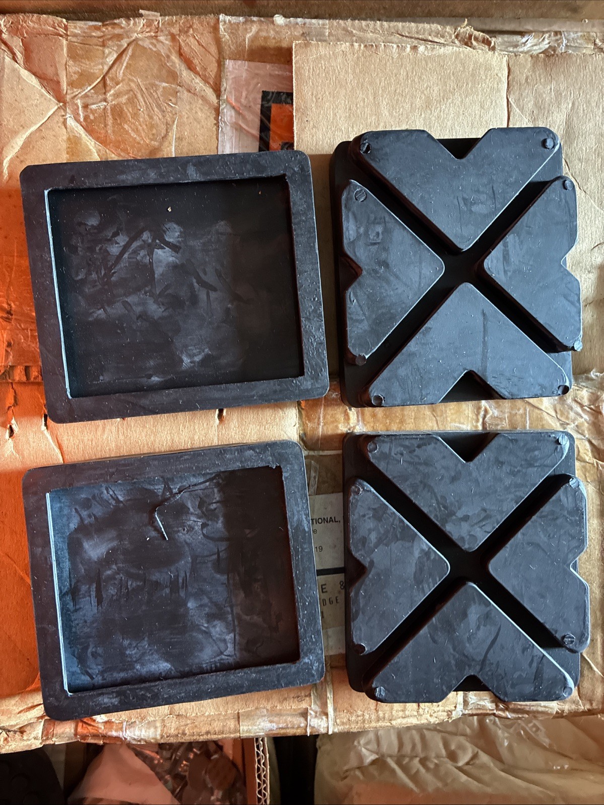 (QTY:4) Western Hoist S-350X Rubber Arm Pads