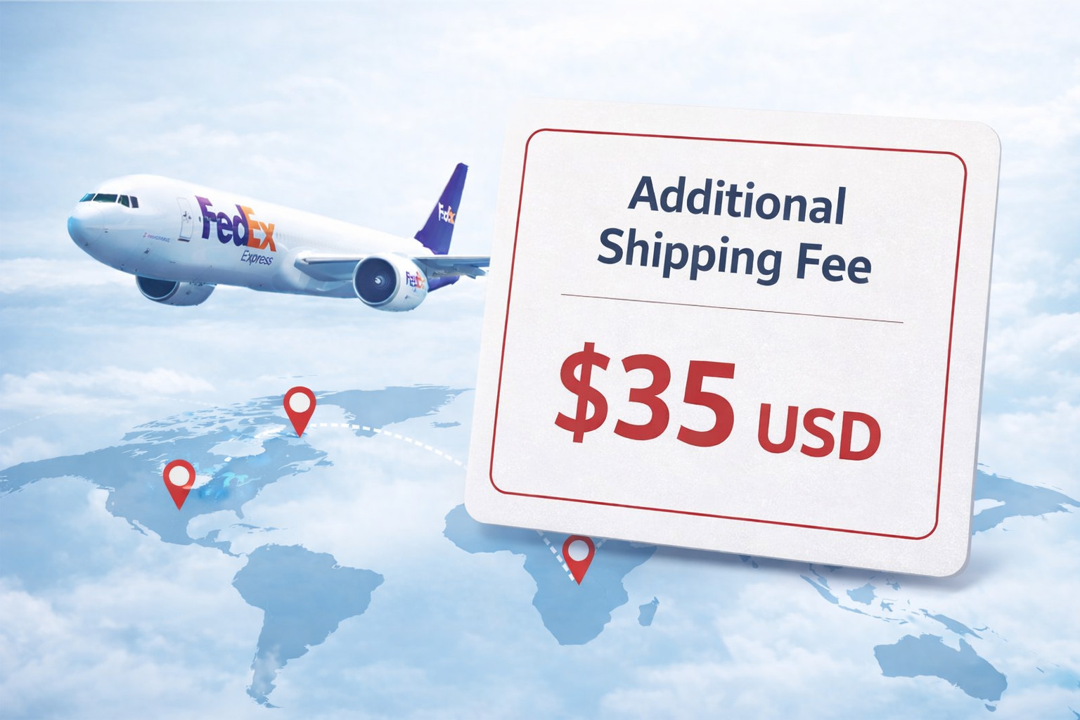 Additional Shipping Fee for FedEx (Miura Giken Wedge Order)