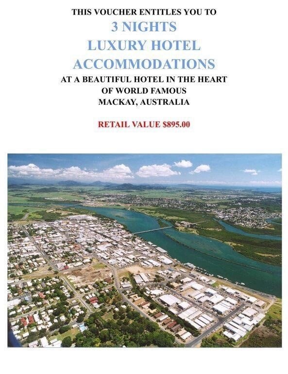 MACKAY, AUSTRALIA 4 Days / 3 Nights Vacation Pkg