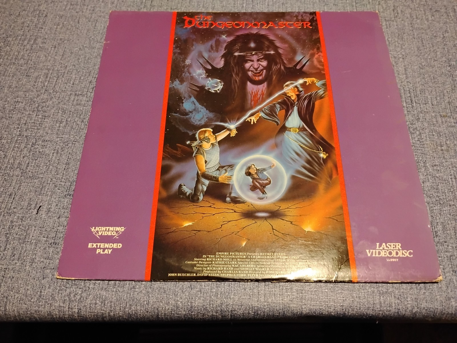 ~OBO~ The Dungeonmaster - LaserDisc - NM Disc - Richard Moll