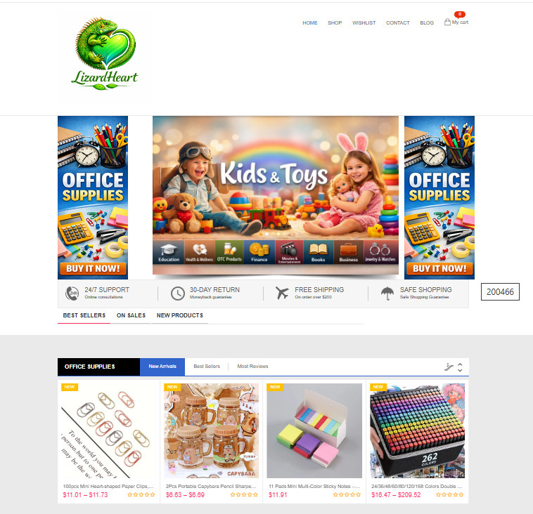 eCommerce Website | Multi-Vendor Dropshipping & Affiliate Store | Free Hosting