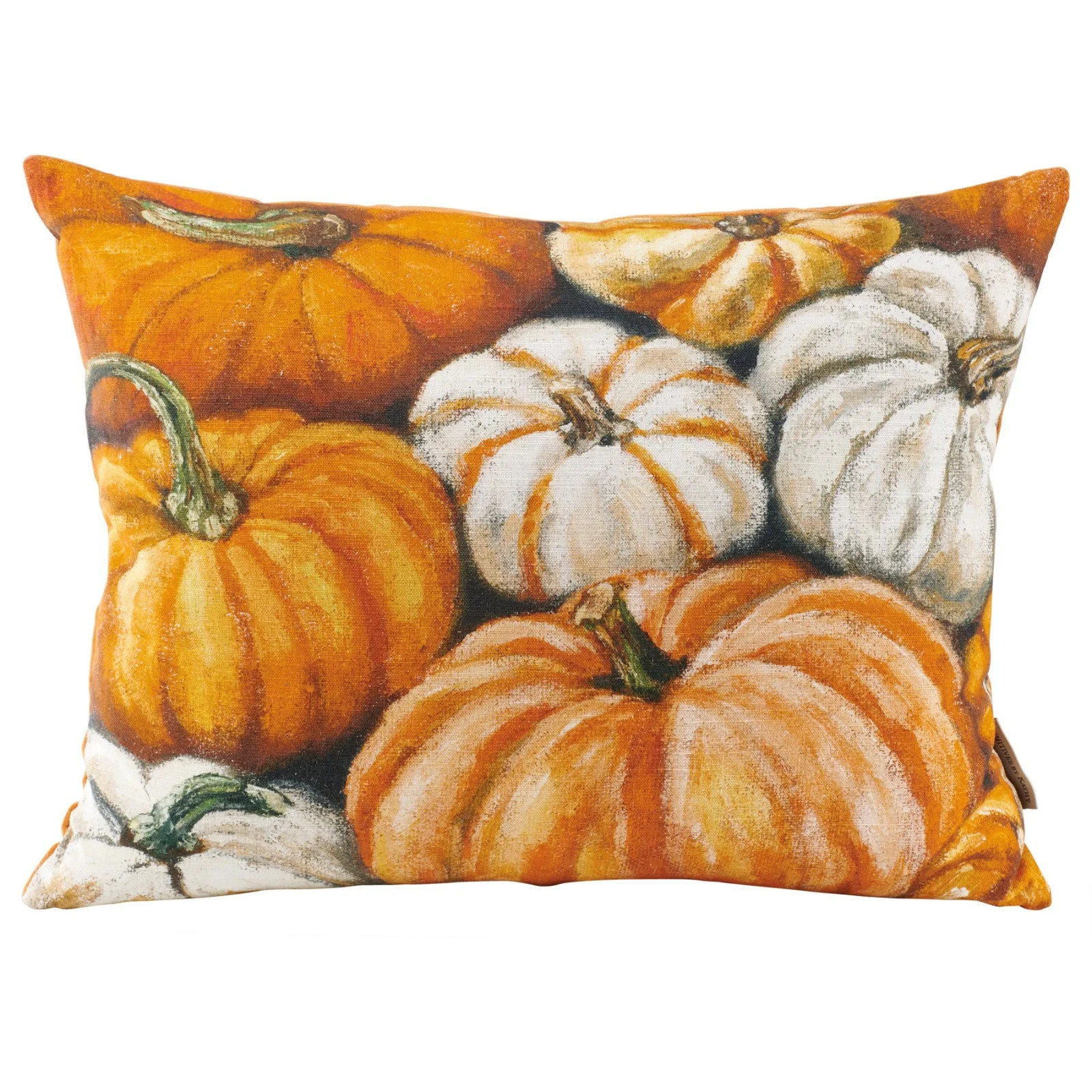 Fall Harvest Pumpkin pillow, 16" x 20", Fall Colors, Primitives by Kathy NWT