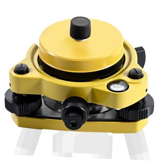 Tribrach with Optical Plummet and Fixed Adapter Carrier, Optical Plummet 