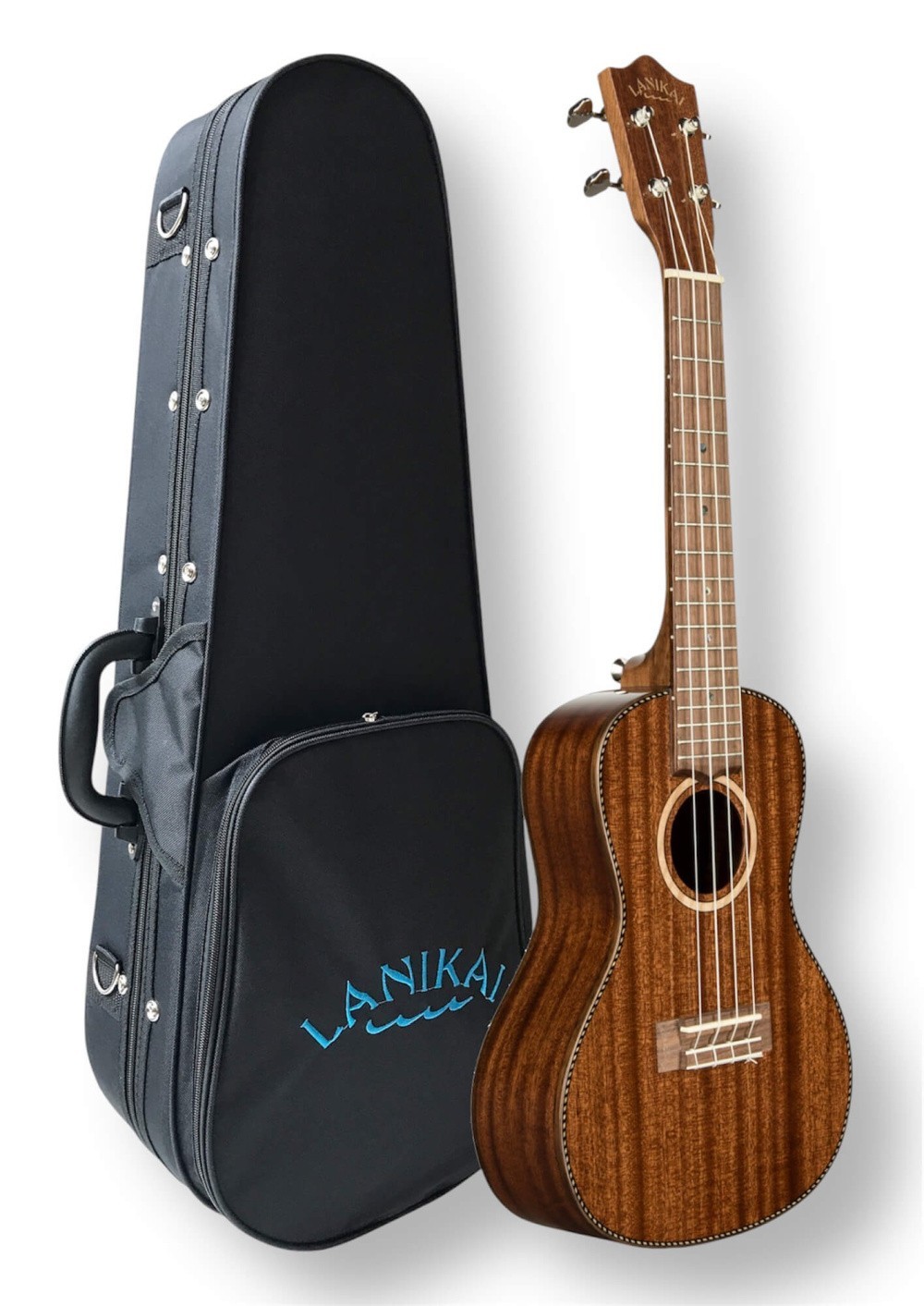 LANIKAI All Solid Mahogany Concert Ukulele – all solid wood, Concert...
