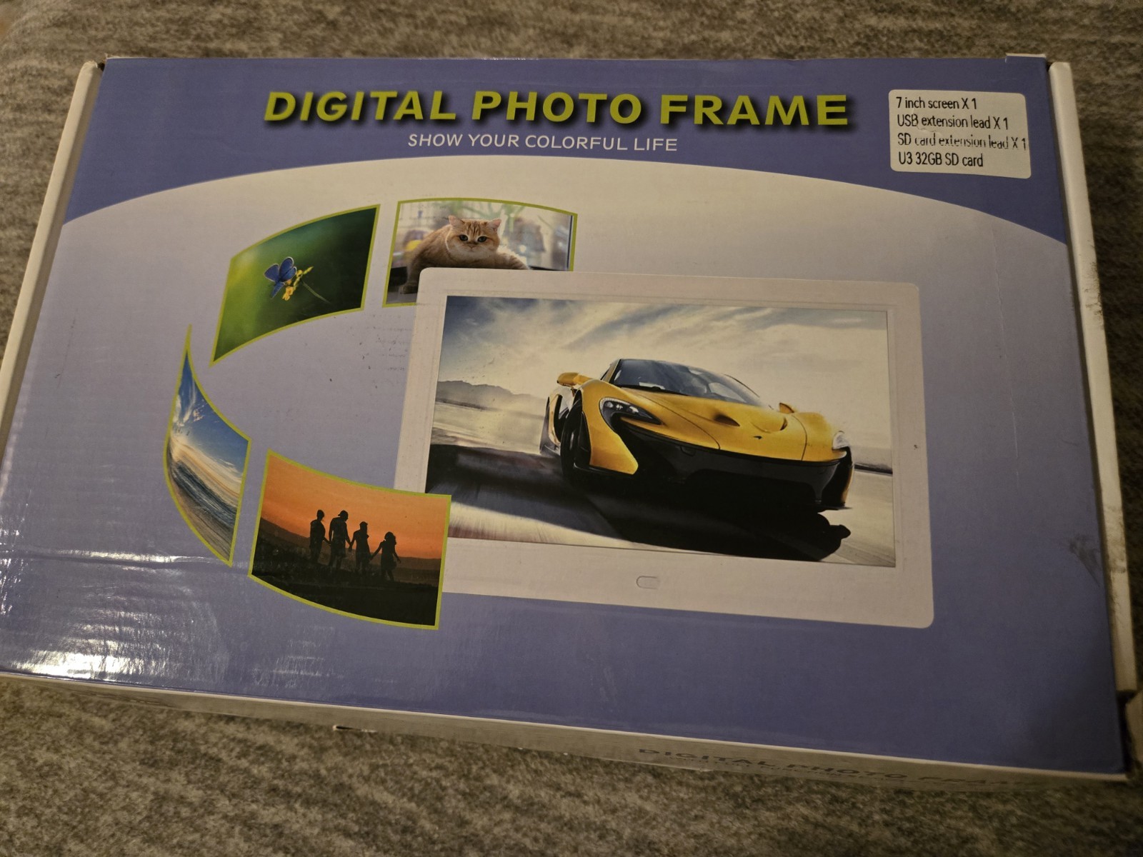 Digital Photo Frame with Remote Control