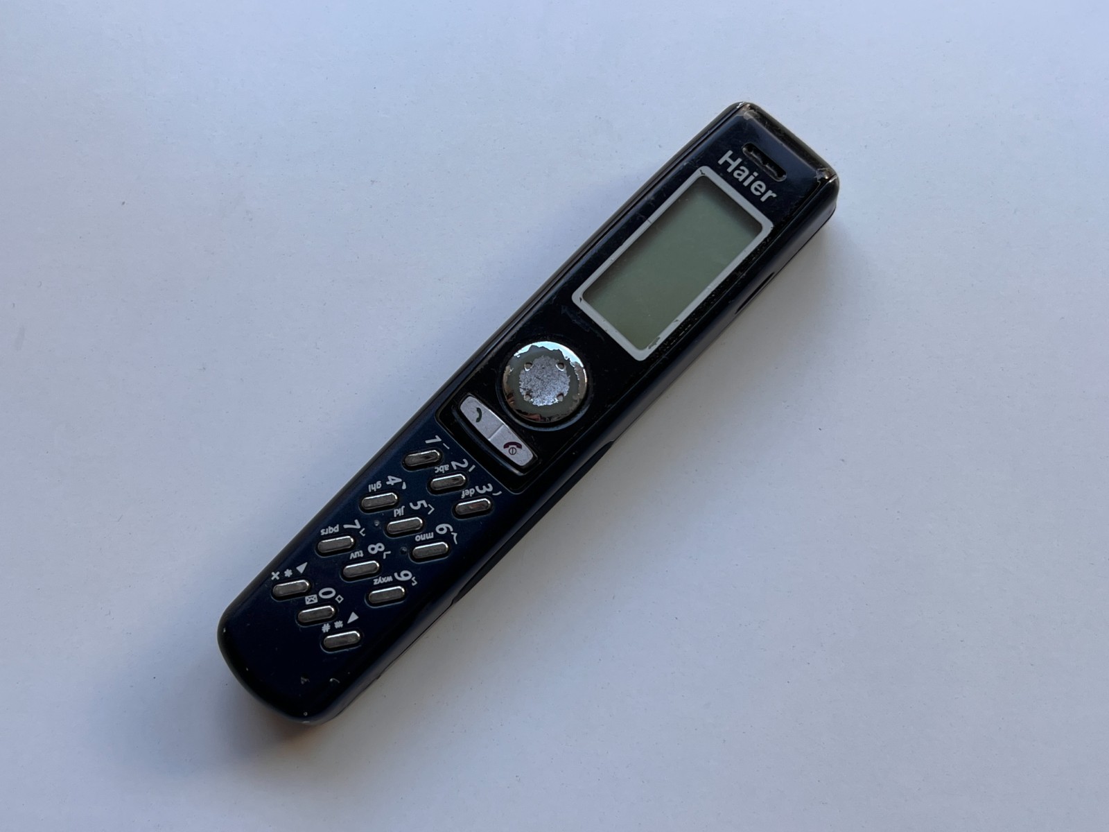 Haier P5 Pen Phone Blue – Rare - vintage cell phones