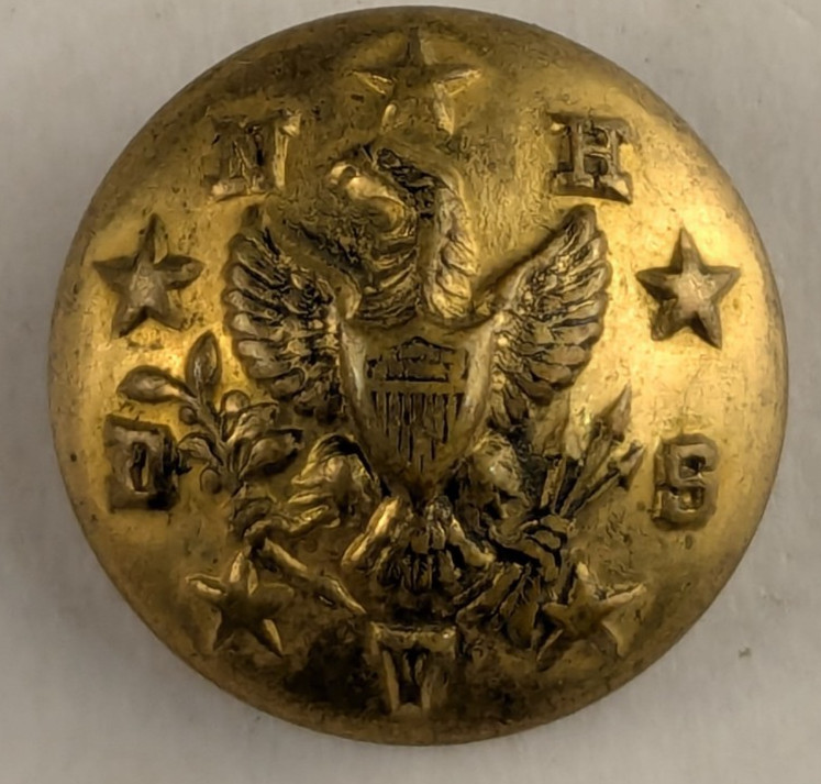 1880-1900 - National Home Disabled Soldiers & Veterans Uniform Button - M2C