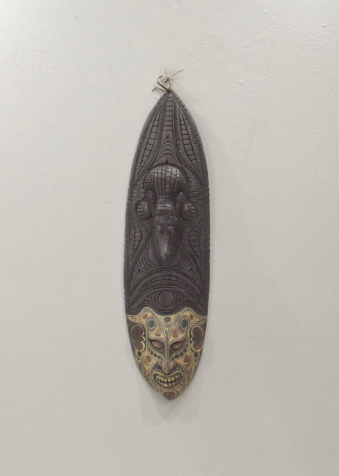 Papua New Guinea Mask Tambanum Big Mouth Spirit Mask East Sepik River