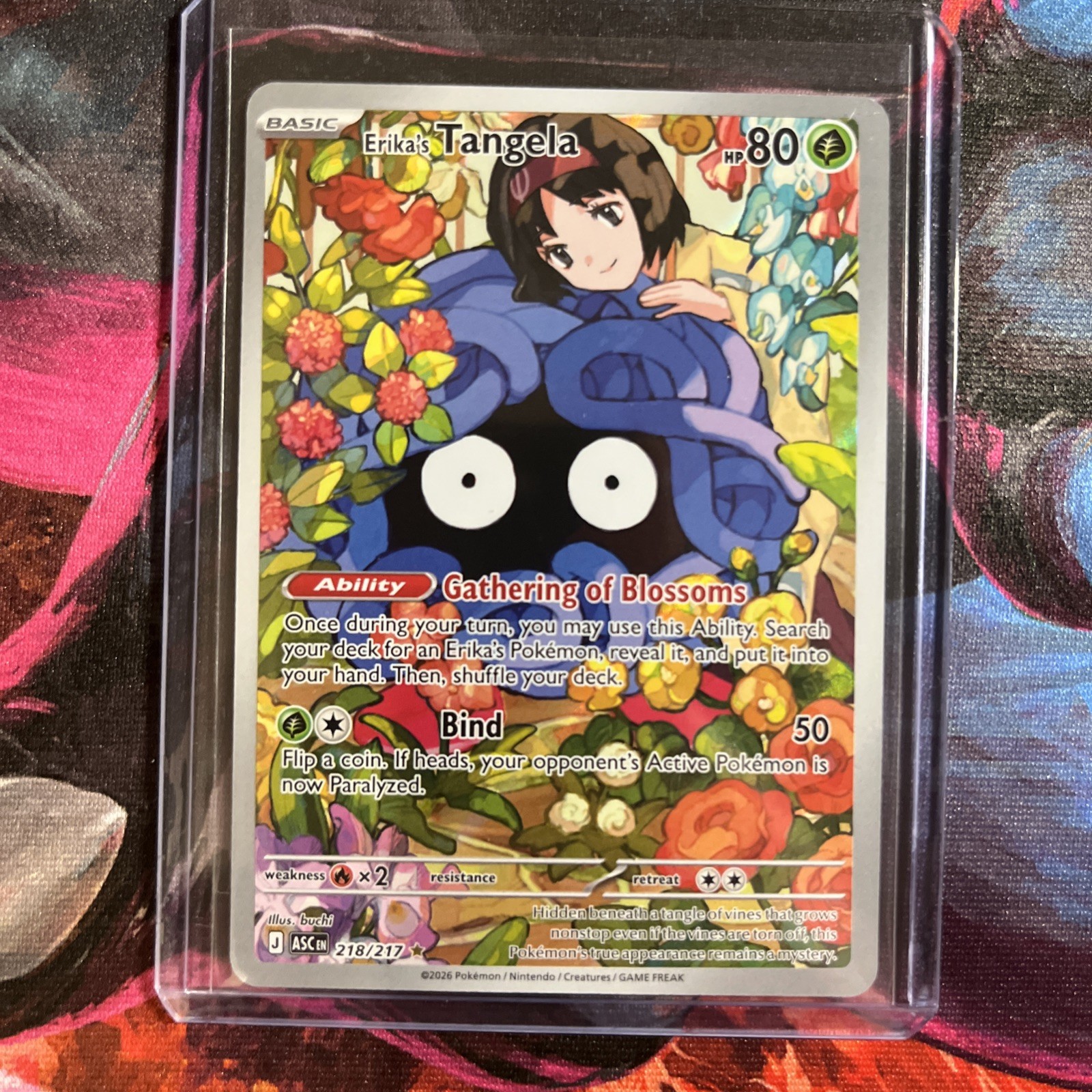 Erika’s Tangela - 218/217 - Ascended Heroes - Illustration Rare