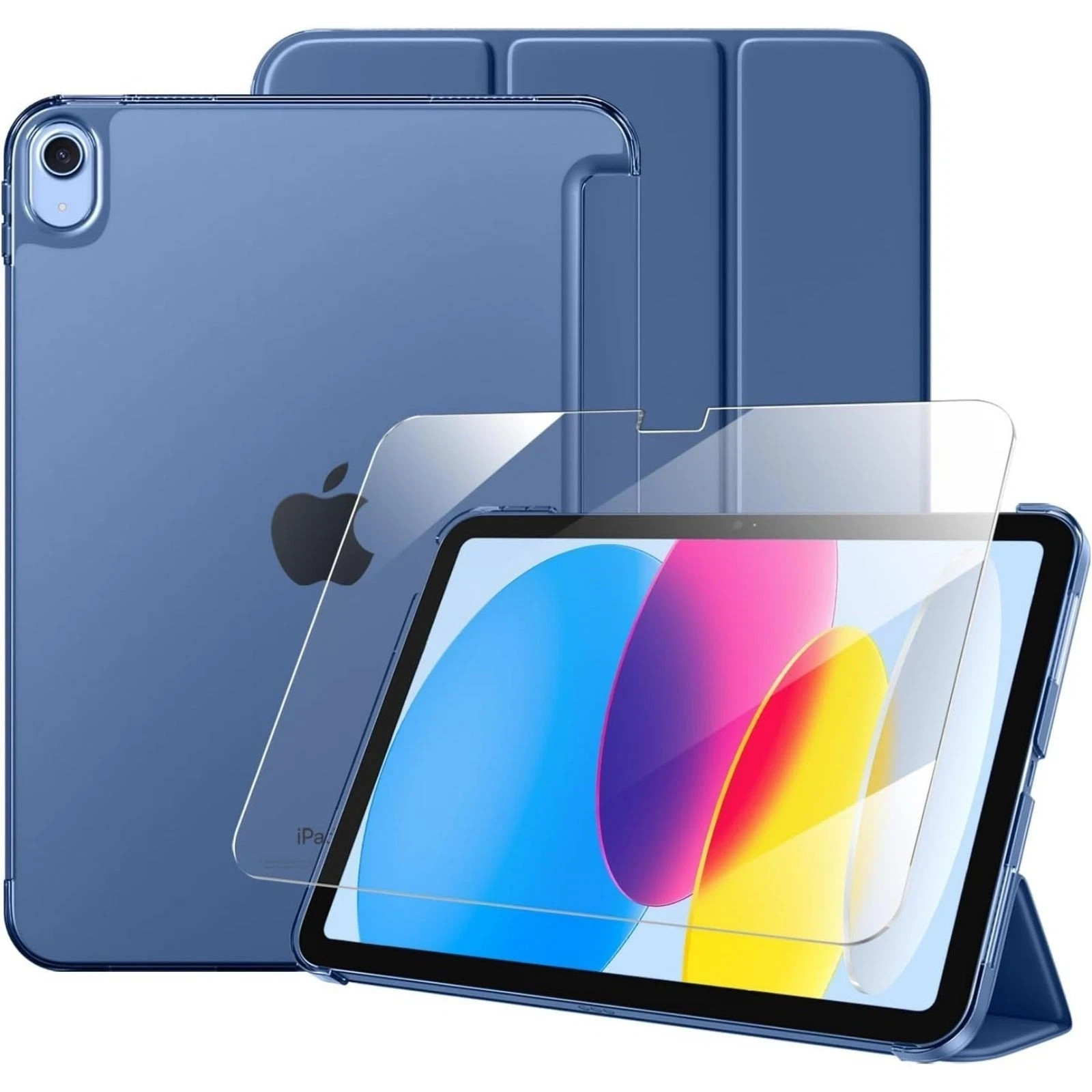 Case for iPad 11th Generation 11 Inch 2025 with Screen Protector, Trifold Stand