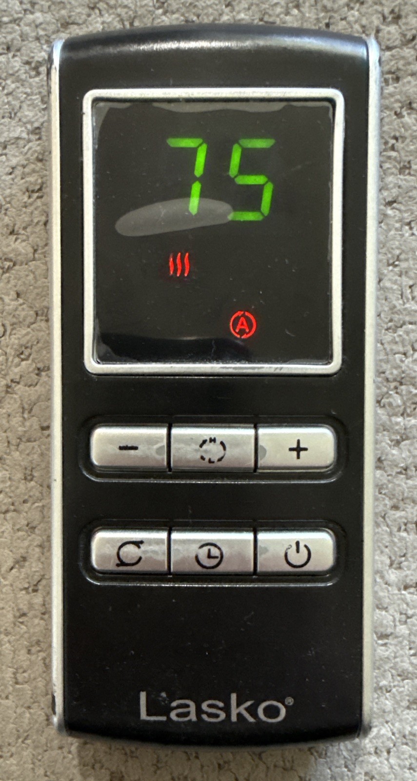 LASKO 5586 Digital Ceramic Tower Heater GENUINE Remote Control WORKS EUC - F7