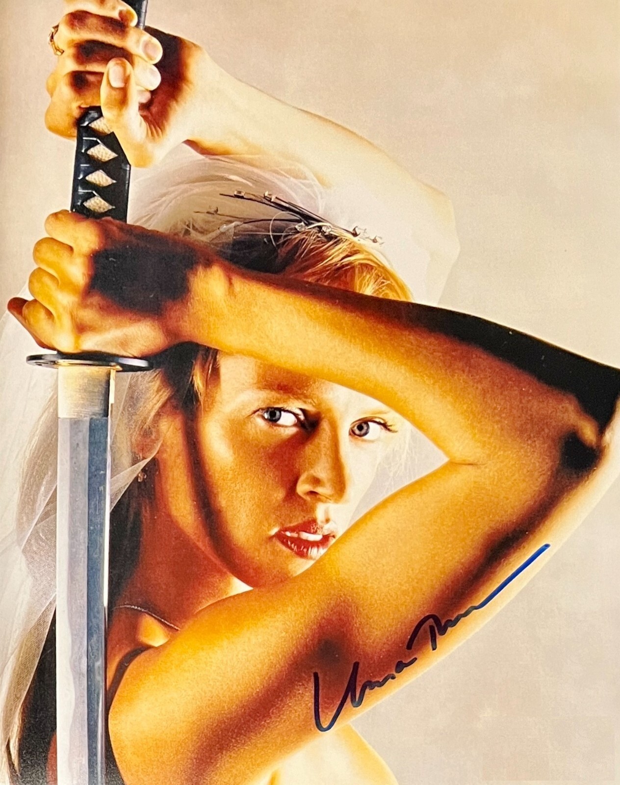 Uma Thurman Kill Bill 8.5x11 Signed Photo Reprint