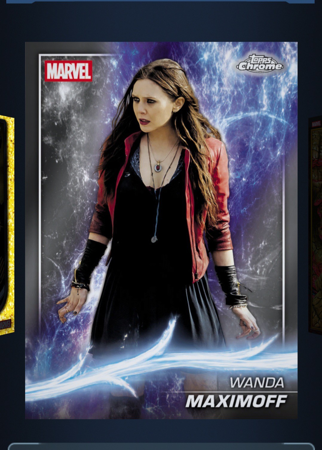 MARVEL COLLECT DIGITAL CHROME 26 LEGENDARY WANDA MAXIMOFF LE 10cc