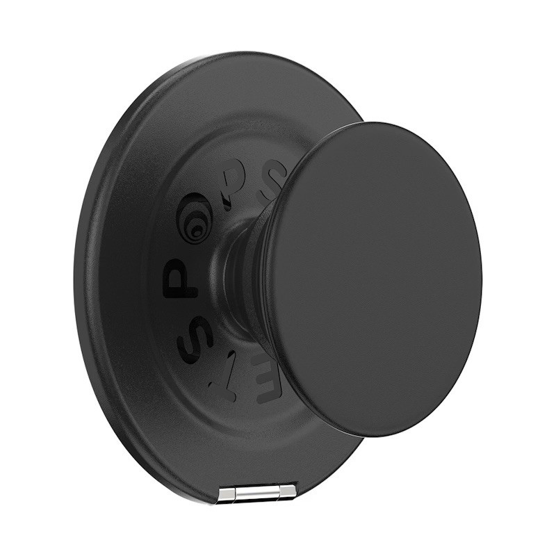 PopSockets MagSafe Round Kick-Out PopGrip Phone Grip & Stand Adapter Ring Black