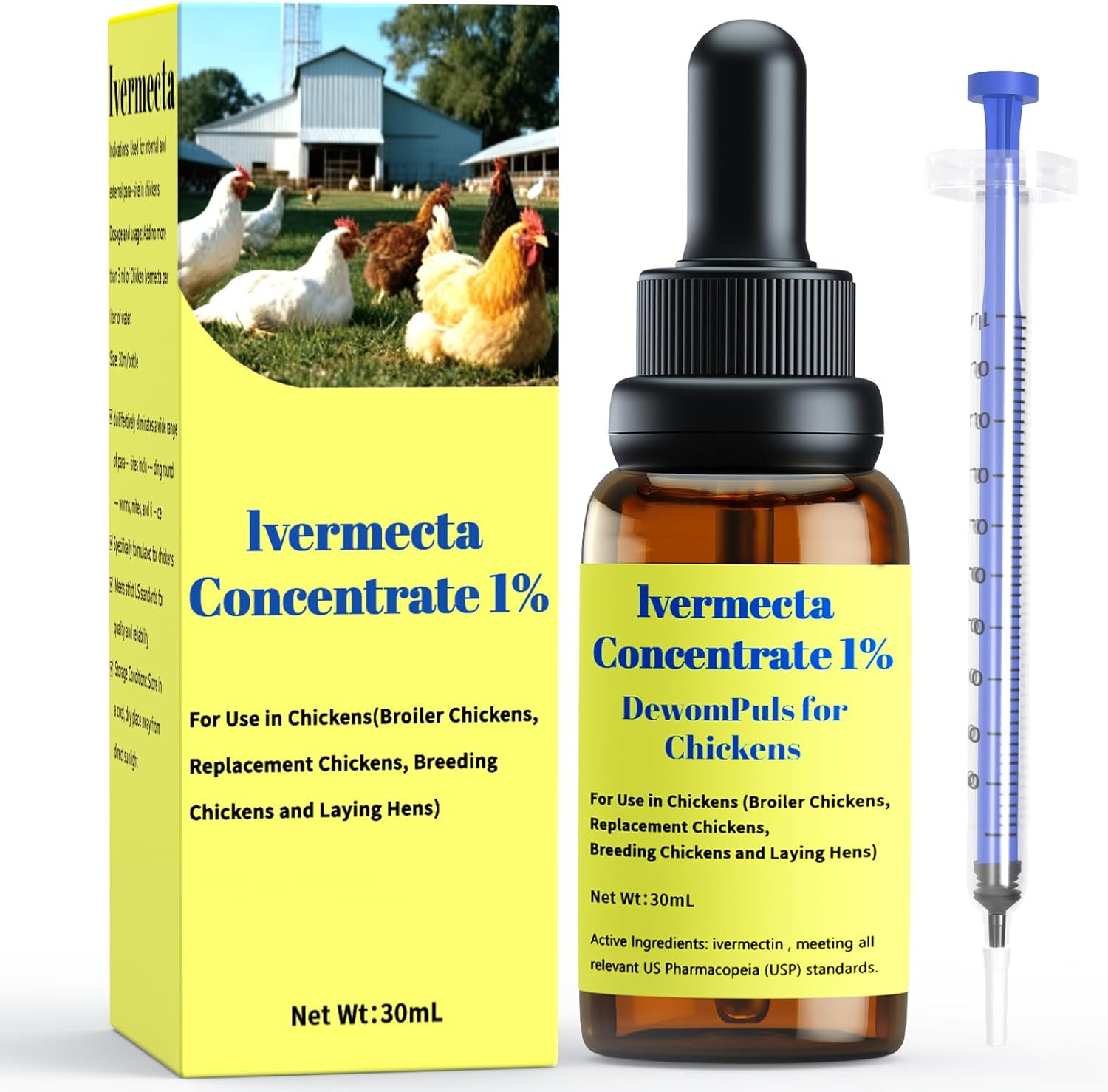 Poultry Chicken Supplies, 30 Ml